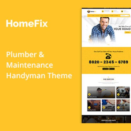 HomeFix – Plumber, Handyman Maintenance