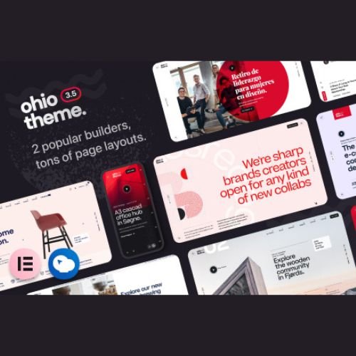 Ohio – Creative Portfolio & Agency WordPress Theme